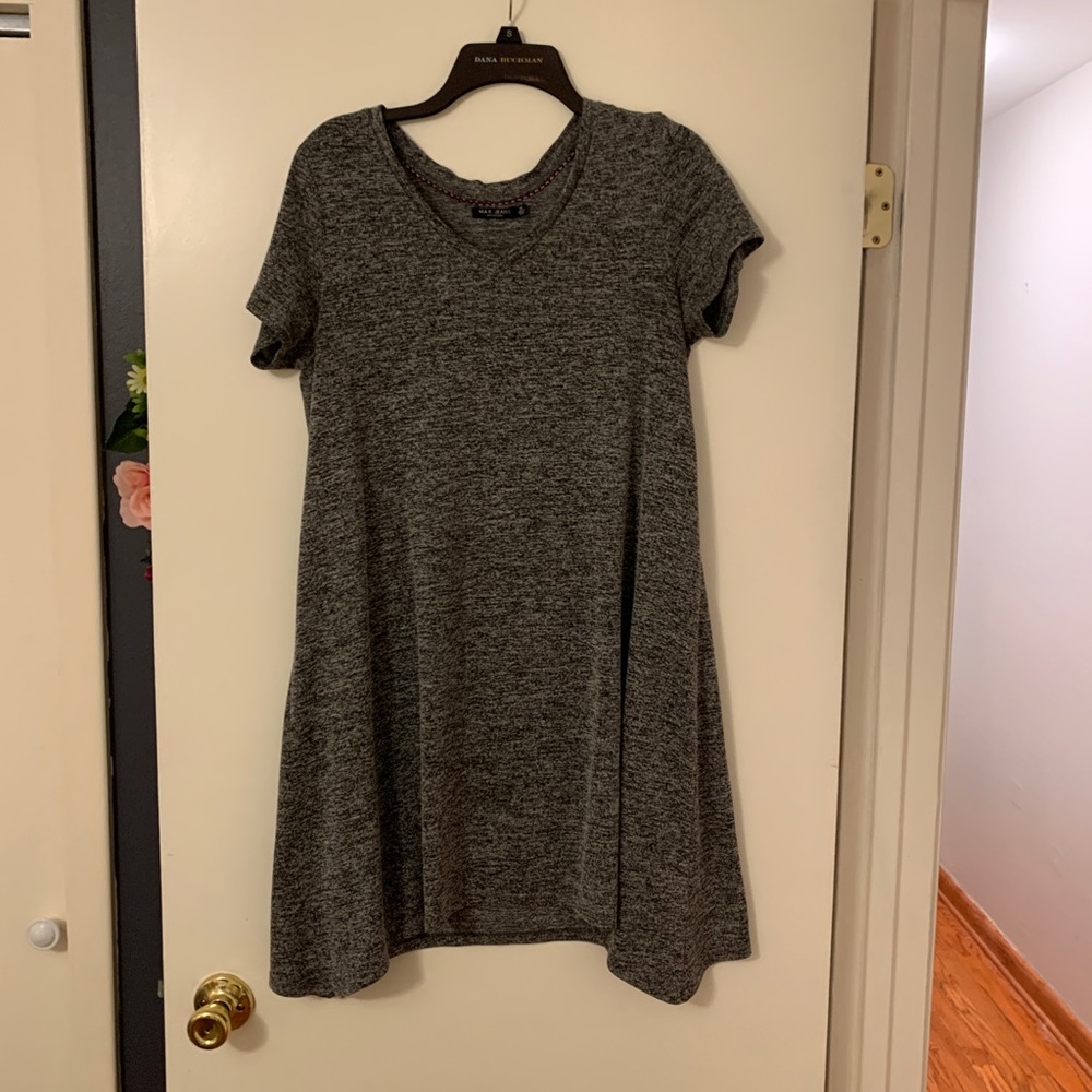 Max Jeans Oversized & Cozy Heather Gray Dress